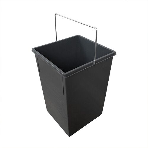 15 L Ersatzeimer 1008879 grau für Hailo Abfallsorter Tandem / Terzett / Trenta – Bild 2