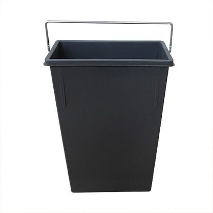 HAILO 1082479 Ersatzeimer 7 L mit Metallbügel grau für TANDEM 2-fach Abfallsorter / Hailo TA Swing 30.2/31 / Eimer /… – Bild 2