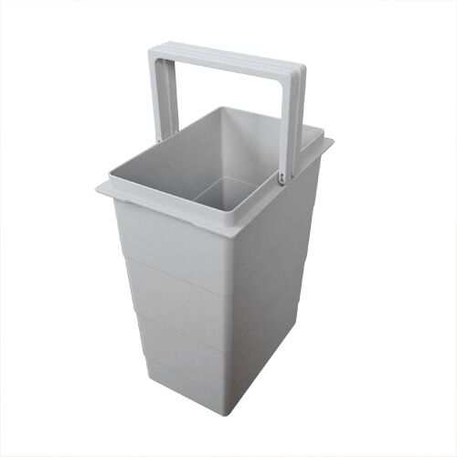 Ersatzeimer 8,5 L mit Kunststoffbügeln 1075959 für Hailo Abfallsorter / Inneneimer – Bild 2