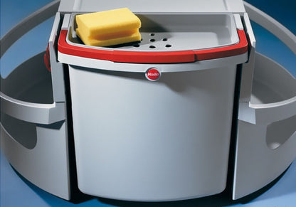 HAILO 3646131 Abfallsorter RONDO-2 Plus 35 (1x18 + 2x8,5) Liter / ab 90 cm Eck - Schrankbreite / Hailo Rondo 90.3/35 – Bild 7