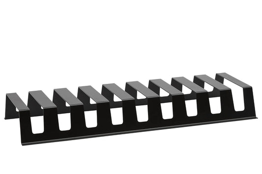 Aluments Quader-Rack Tellerboard 60 cm in SCHWARZ / Regalsystem / Modulregal
