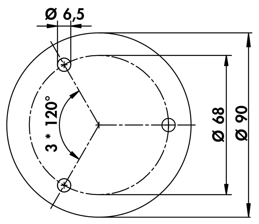 Stützfuß COLONNA / Tradur / Möbelfüße / Tischbeine – Bild 3