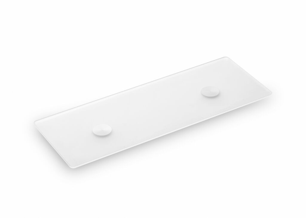 ESG - Thekenplatte aus Glas, satiniert, für Capitello/ Tradur / Konsole / Glasplatte / Thekenplatte