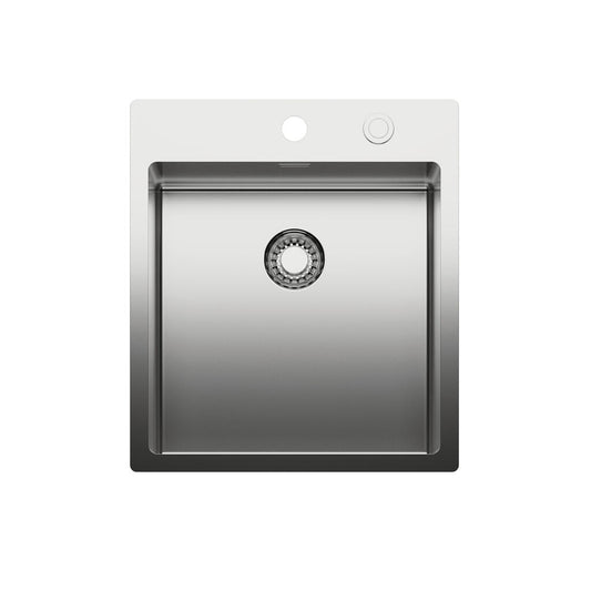 NABER 1013114 Einbauspüle Corno Piu PR3 ab 500er Schrankbreite, Edelstahl