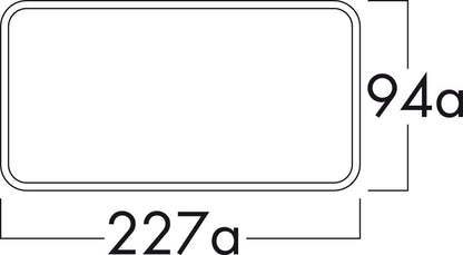 E-Jal 150 Mauerkasten inkl. THERMOBOX Wärmerückhaltesystem / Rechteckanschluss / Compair flow 150 (System Ø 150) – Bild 2