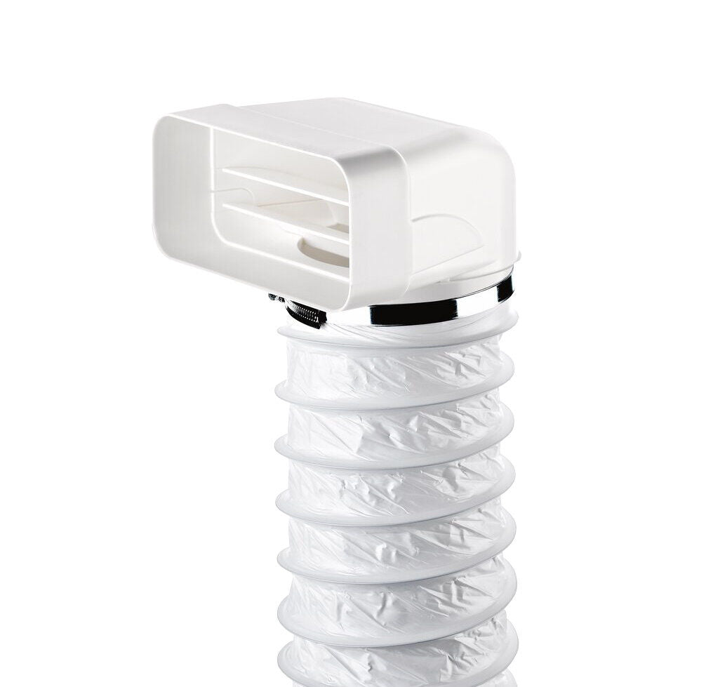 MF-URX 125 Umlenkstück 90° mit Flexschlauch und Luftleitkörpern / Compair flow (System Ø 125)