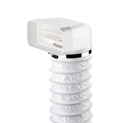 MF-URX 125 Umlenkstück 90° mit Flexschlauch und Luftleitkörpern / Compair flow (System Ø 125)