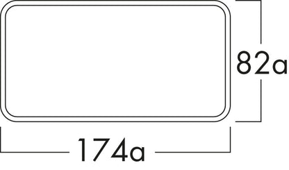 E-Jal Col® 125 Mauerkasten inkl. THERMOBOX Wärmerückhaltesystem / Rechteckanschluss / Compair flow 125 (System Ø 125) – Bild 2