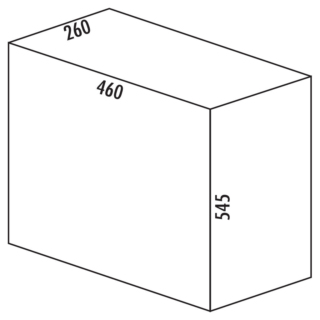 WESCO 755640-85 Abfallsorter 40 Liter Big-Boy 40 DT light-grey ab 30 cm Schrankbreite – Bild 3