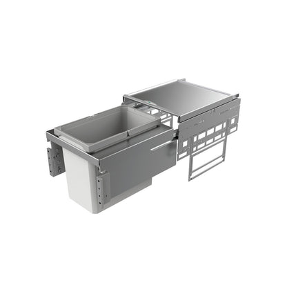 NABER 8012310 Abfallsorter 22 Liter COX® BASE 360 S/400-1 hellgrau, H 360 mm