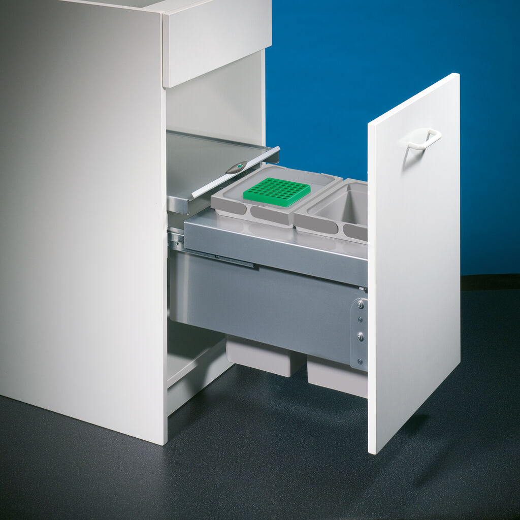 NABER Abfallsorter 20 (2x10) Liter COX® BASE 360 S/400-2 ab 40 cm Schrankbreite – Bild 3