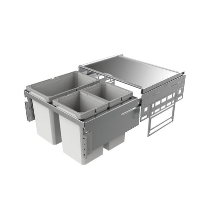NABER Abfallsorter 42 (2x10 / 1x22) Liter COX® BASE 360 S/600-3 ab 60 cm Schrankbreite – Bild 12