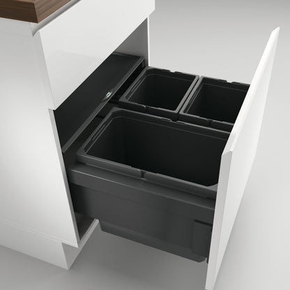 NABER Abfallsorter 42 (2x10 / 1x22) Liter COX® BASE 360 S/600-3 ab 60 cm Schrankbreite – Bild 6
