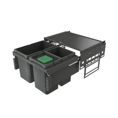 NABER Abfallsorter 42 (2x10 / 1x22) Liter COX® BASE 360 S/600-3 ab 60 cm Schrankbreite – Bild 10
