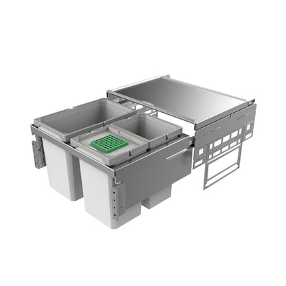 NABER Abfallsorter 42 (2x10 / 1x22) Liter COX® BASE 360 S/600-3 ab 60 cm Schrankbreite – Bild 13