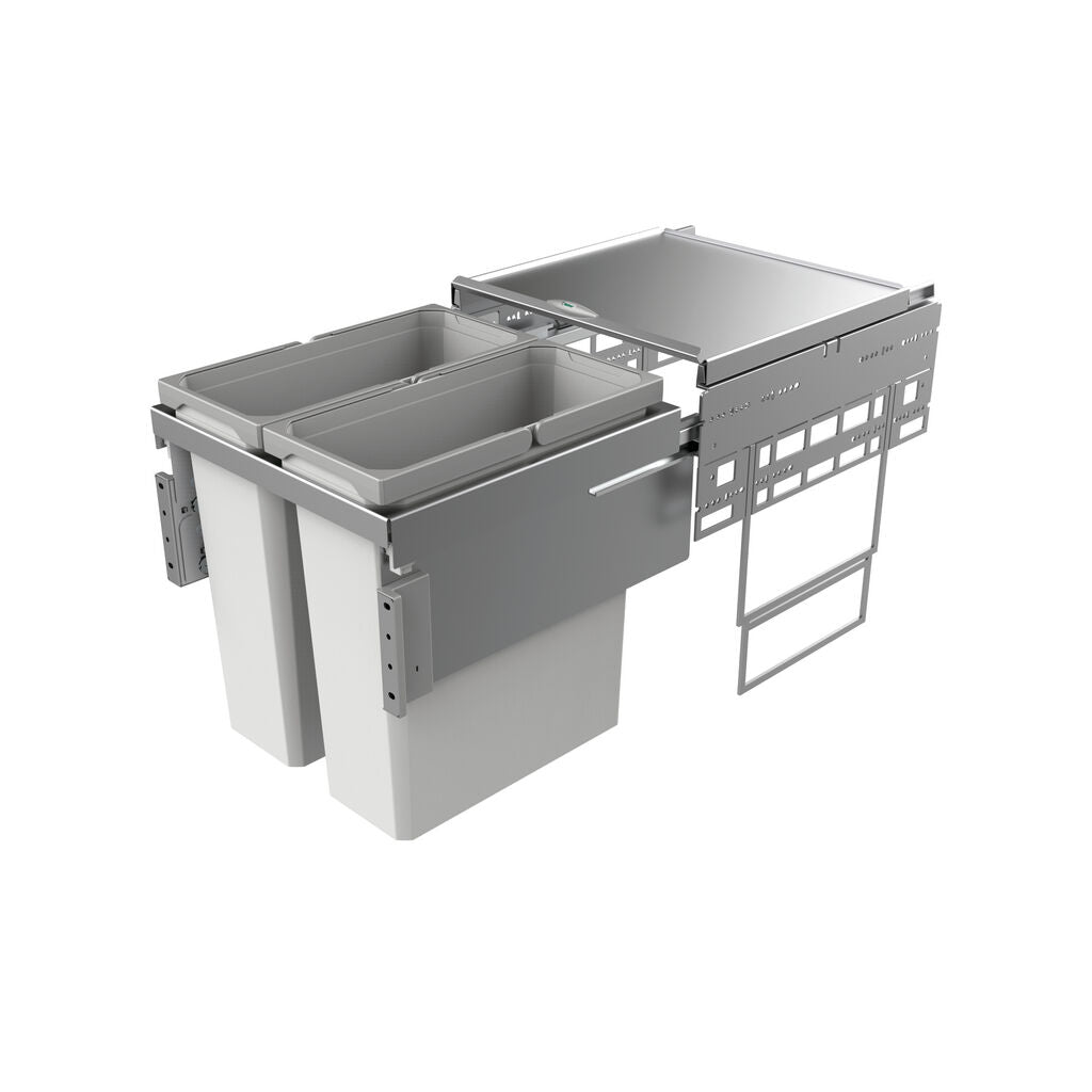NABER Abfallsorter 41 (2x21) Liter COX® BASE 460 S/450-2 ab 45 cm Schrankbreite