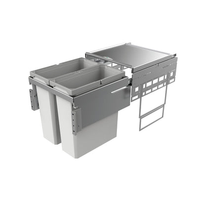 NABER Abfallsorter 41 (2x21) Liter COX® BASE 460 S/450-2 ab 45 cm Schrankbreite