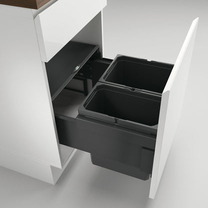 NABER Abfallsorter 27,5 (12 + 15,5) Liter COX® BASE 360 K/500-2 ab 50 cm Schrankbreite – Bild 7