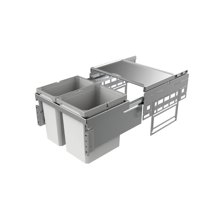 NABER Abfallsorter 27,5 (12 + 15,5) Liter COX® BASE 360 K/500-2 ab 50 cm Schrankbreite – Bild 13