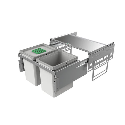 NABER Abfallsorter COX® BASE 360 K/600-2 mit 31 (2 x 15,5) Liter Volumen / ab 60 cm Schrankbreite – Bild 10