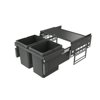 NABER Abfallsorter COX® BASE 360 K/600-2 mit 31 (2 x 15,5) Liter Volumen / ab 60 cm Schrankbreite – Bild 3