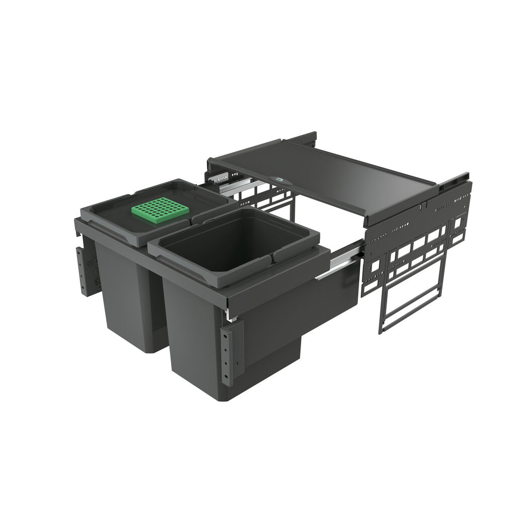 NABER Abfallsorter COX® BASE 360 K/600-2 mit 31 (2 x 15,5) Liter Volumen / ab 60 cm Schrankbreite – Bild 13