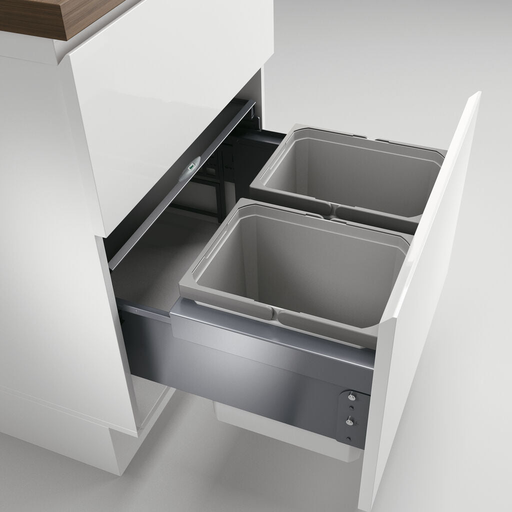 NABER Abfallsorter COX® BASE 360 K/600-2 mit 31 (2 x 15,5) Liter Volumen / ab 60 cm Schrankbreite – Bild 7