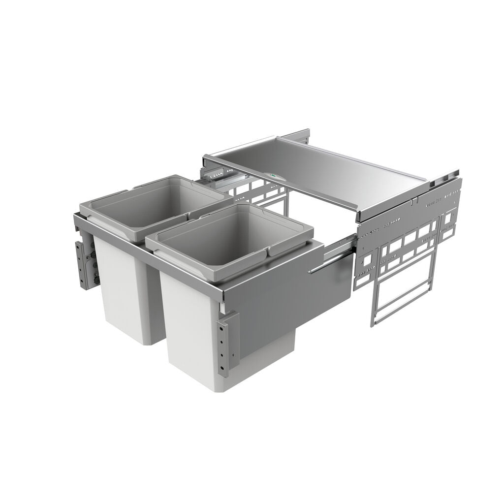 NABER Abfallsorter COX® BASE 360 K/600-2 mit 31 (2 x 15,5) Liter Volumen / ab 60 cm Schrankbreite – Bild 5