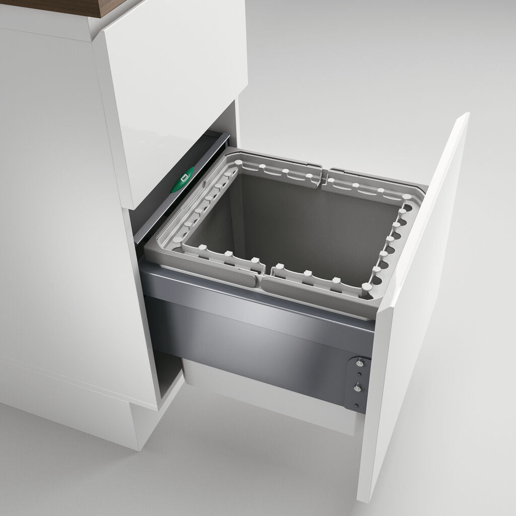 NABER 8012404 Abfallsorter 29 Liter COX® BASE 360 R/400-1 ab 40 cm Schrankbreite – Bild 2