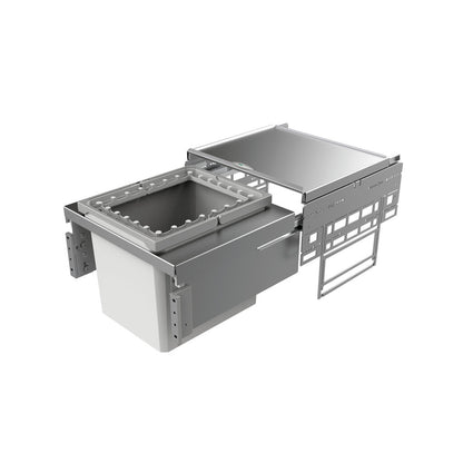 NABER 8012405 Abfallsorter 29 Liter COX® BASE 360 R/500-1 ab 50 cm Schrankbreite
