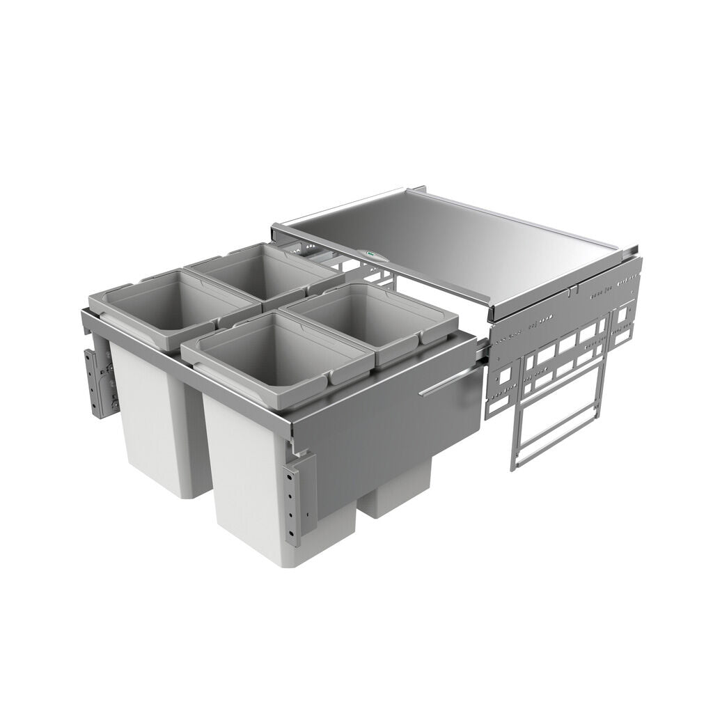 NABER Abfallsorter 40 (4x10) Liter COX® BASE 360 S/600-4 ab 60 cm Schrankbreite – Bild 10