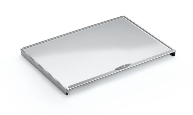 NABER 8010146 Gesamtdeckel 600 mm Cox® silber, 557 x 47 x 390 mm