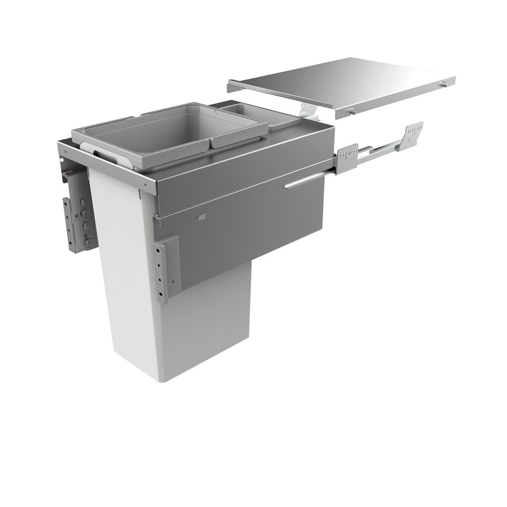 NABER 8012387 Abfallsammler COX CLAN 580/400-2 mit 36,2 Liter Volumen / für 40 cm Schrankbreite