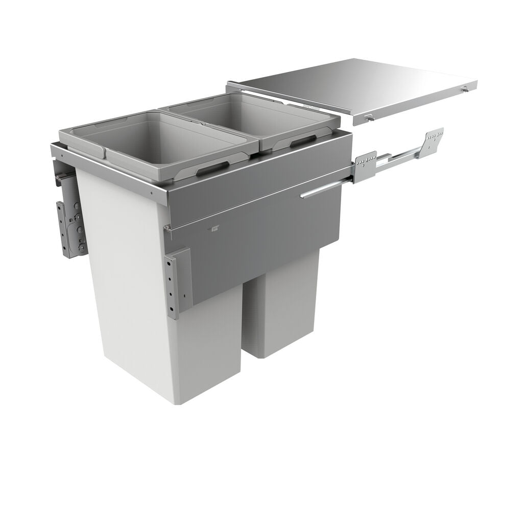 NABER 8012388 Abfallsammler COX CLAN 580/450-2 mit 70 Liter Volumen / für 45 cm Schrankbreite