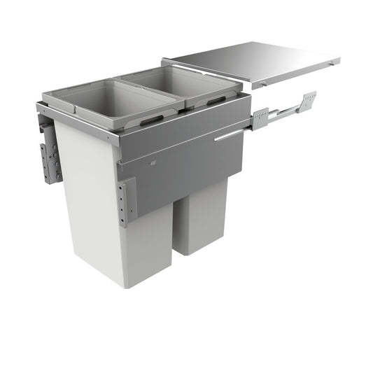 NABER 8012388 Abfallsammler COX CLAN 580/450-2 mit 70 Liter Volumen / für 45 cm Schrankbreite
