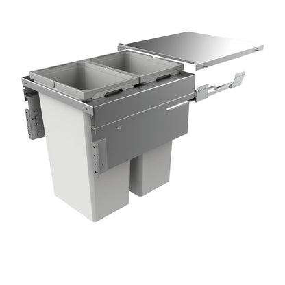 NABER 8012389 Abfallsammler COX CLAN 580/500-2 mit 70 Liter Volumen / für 50 cm Schrankbreite