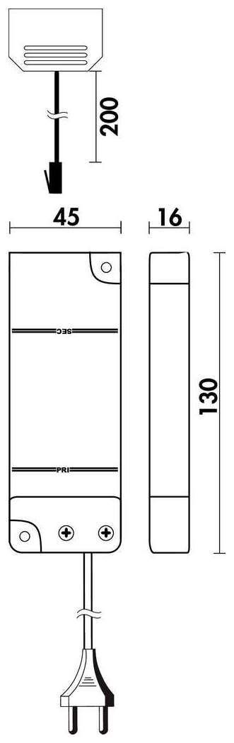 LED Konverter 12 mit 15 Watt für LUMICA LED Leuchten / Banda / Cosi / LEDKonverter – Bild 2