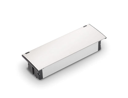 KAPSA-USB 2-fach Steckdosenelement mit Doppel USB-Charger zum Einbau in die Arbeitsplatte, Frontblende oder Seitenwand… – Bild 3