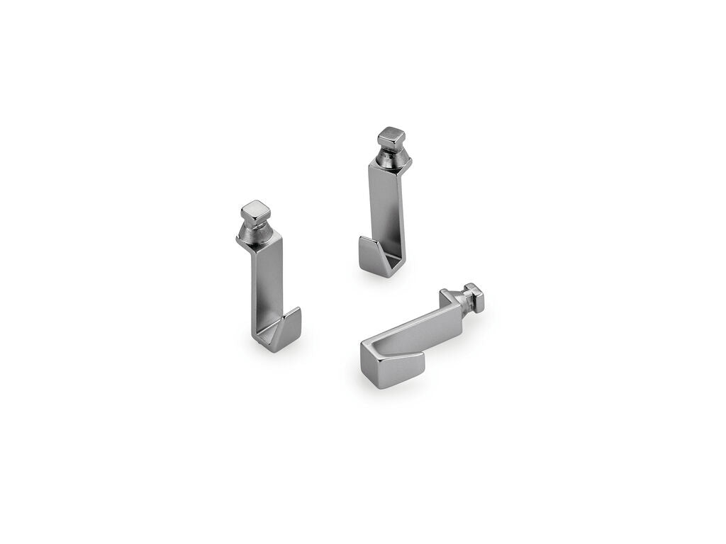 ALTO - Haken Set edelstahlfarbig / RELISTA / Aufhängen / Relingsystem