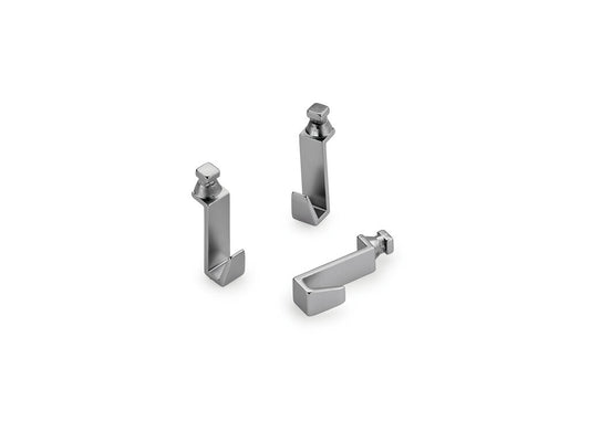 ALTO - Haken Set edelstahlfarbig / RELISTA / Aufhängen / Relingsystem
