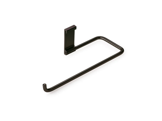 ALTO Papierrollenhalter offen schwarz matt / RELISTA / Aufhängen / Relingsystem / Küchenrollenhalter