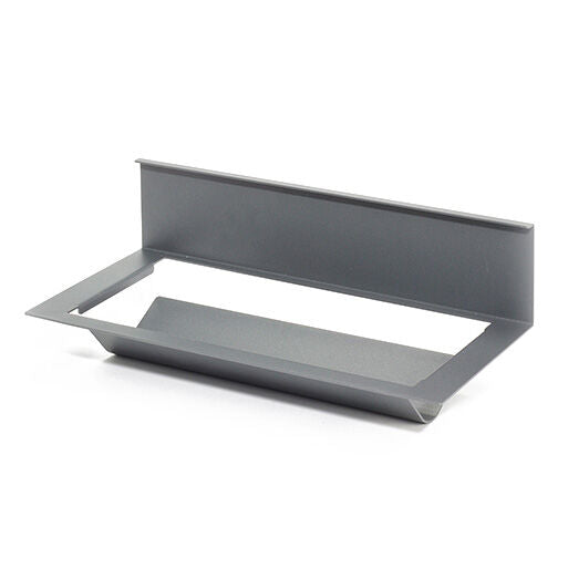 Linero MosaiQ Papierrollenhalter 350 x 155 x 120 mm graphitschwarz / Relingsystem / Kesseböhmer