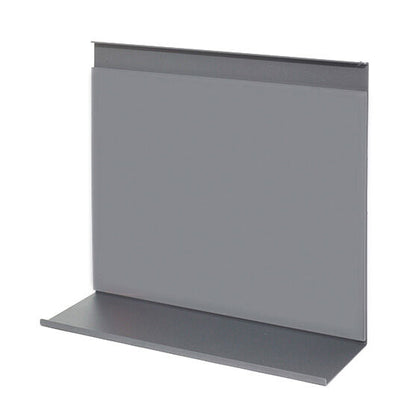 Linero MosaiQ Memoboard 350 x 110 x 300 mm graphitschwarz / Memory Board / Memo Tafel / Relingsystem / Kesseböhmer