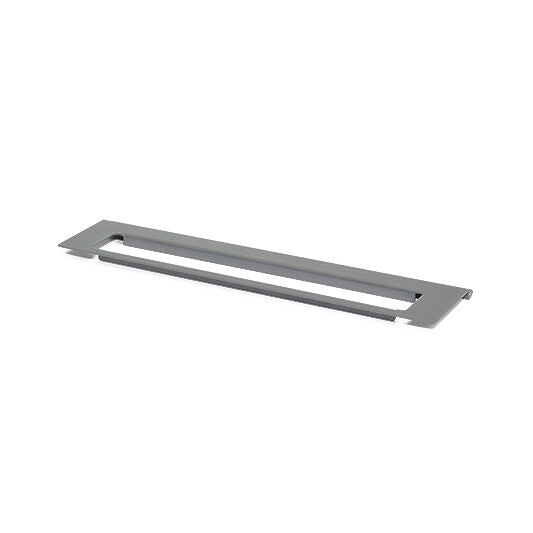 Linero MosaiQ Obere Tuchleiste 350 x 77 x 10 mm graphitschwarz / Handtuchleiste / Reling Handtuchhalter / Relingsystem…