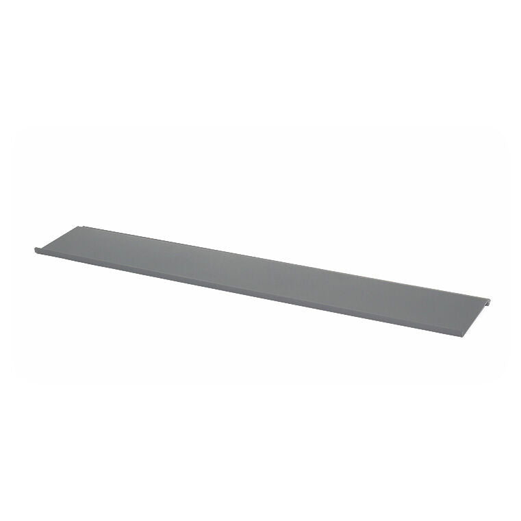 Linero MosaiQ Obere Ablage lang 585 x 107 x 8 mm graphitschwarz / Reling / Relingsystem / Kesseböhmer