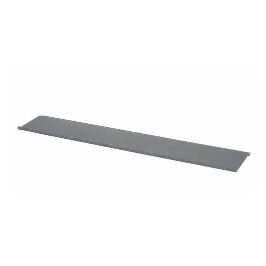 Linero MosaiQ Obere Ablage lang 585 x 107 x 8 mm graphitschwarz / Reling / Relingsystem / Kesseböhmer