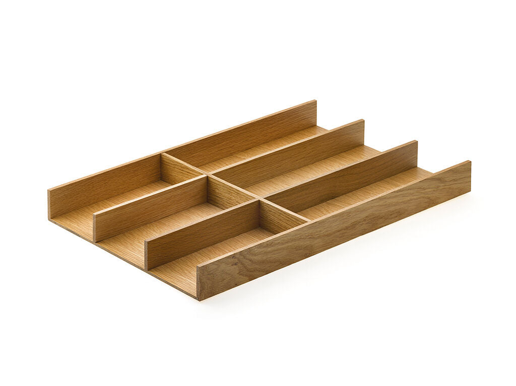 Modify Besteckeinsatz Set 1000, Eiche hell / Besteckkasten-Set Holz – Bild 2