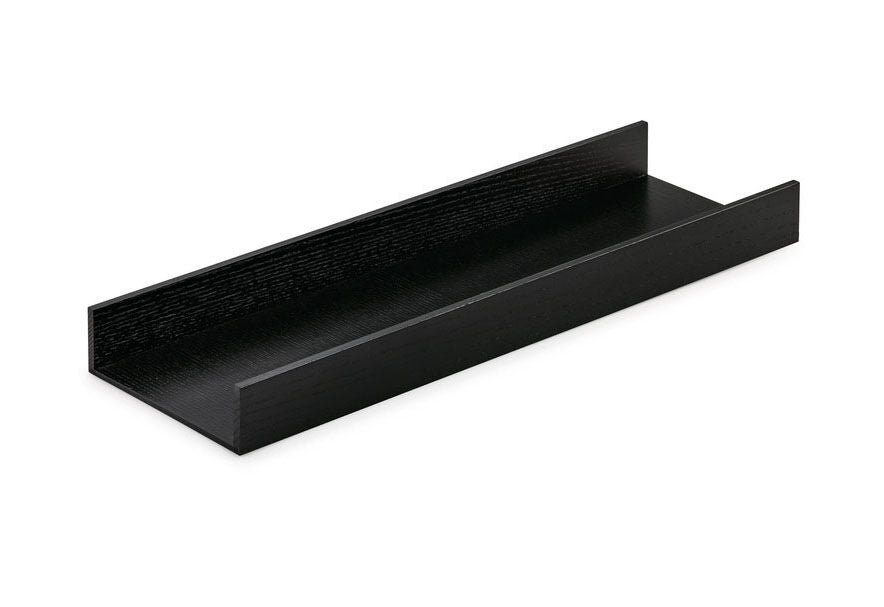Modify Multifunktionseinsatz B 150 x T 472 x H 43 mm, Esche schwarz / Besteckeinsatz Holz