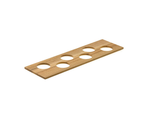 Modify Gewürzdoseneinsatz B 137,5 x T 472 x H 8 mm, Eiche hell / Besteckeinsatz Holz