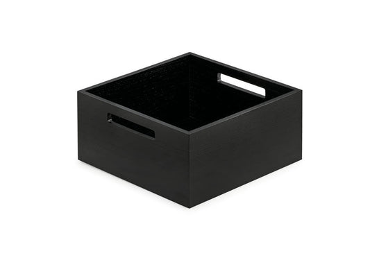 Modify Box 2 für Auszüge B 236 x T 236 x H 110 mm, Esche schwarz / Holzbox